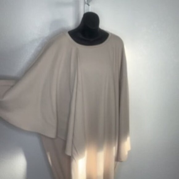 NAP Loungewear Draped Shawl Knit Tunic S #QuietLuxury #OldMoney #comfort#cozyNWT - Picture 7 of 16